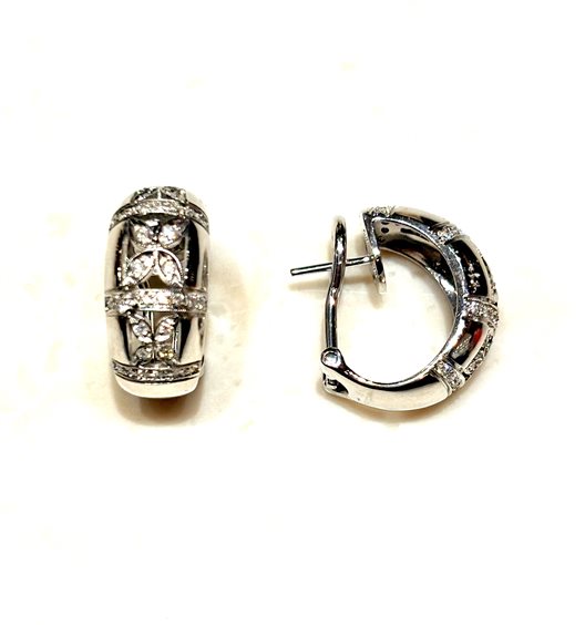 Orecchini Chimento Donna in Oro bianco Diamante 0.45 Ct 1O05535BB5000 - 1O05535BB5000